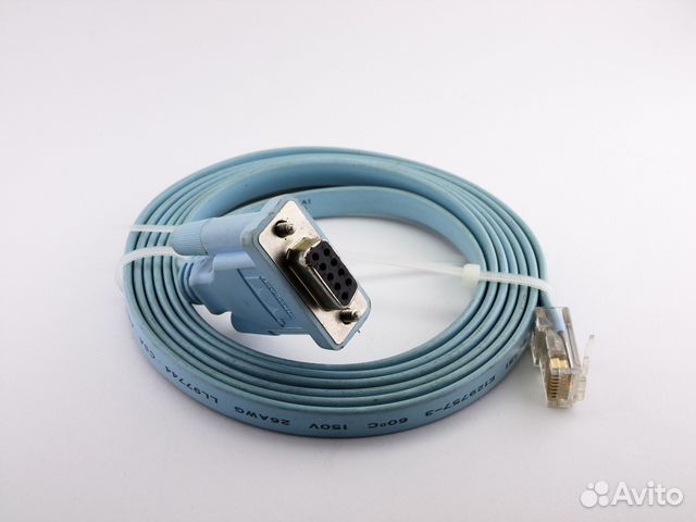 Кабель консольный Cisco DB9 TO RJ45 6FT cable