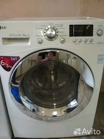 Стиральная машина LG прямой привод с сушкой