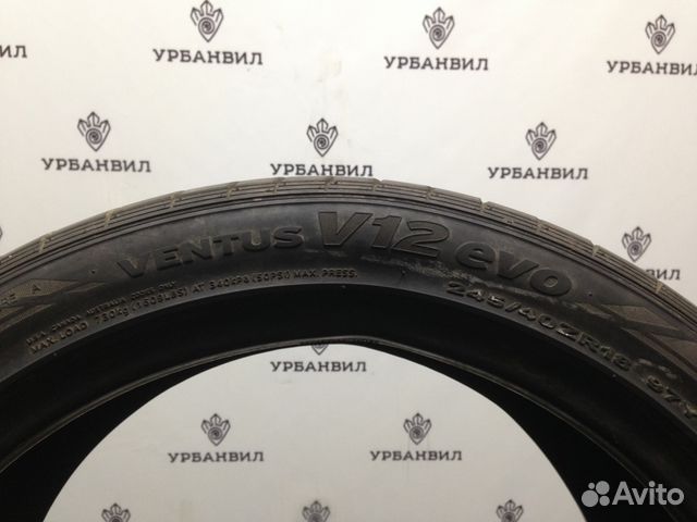 Hankook Ventus V12 evo (2шт) R18 245 40