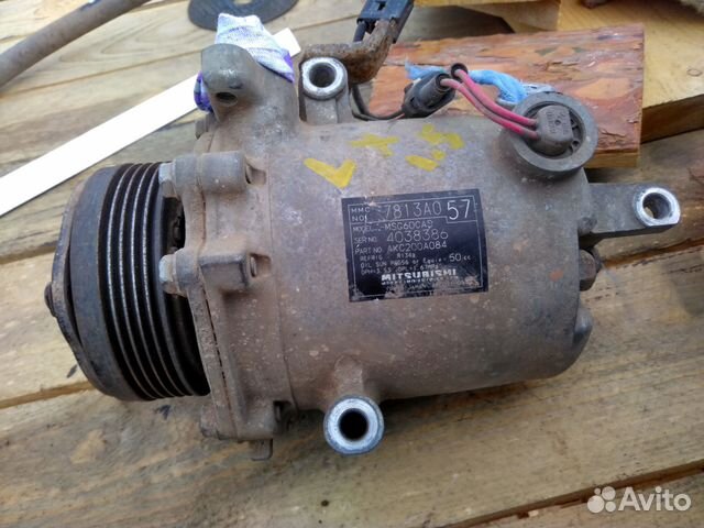 Компрессор кондиционера Mitsubishi lancer x 10 1.5