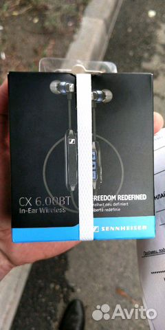 Наушники Sennheiser CX 6.00BT, Новые