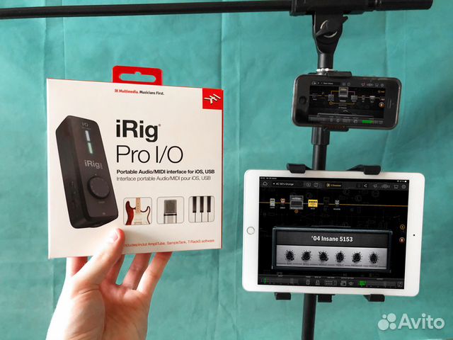 IRig Pro IO и Full версии софта