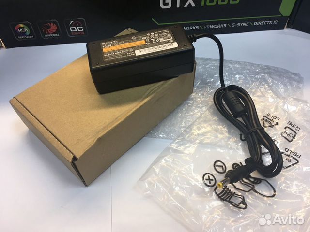 Абсолютно новое зу для ноутбуков Sony VGP-AC10V2
