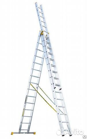 Лестница стремянка 3х18