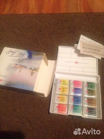 Акварель невская палитра