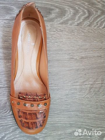 Женские туфли, кожаные, новые р.35