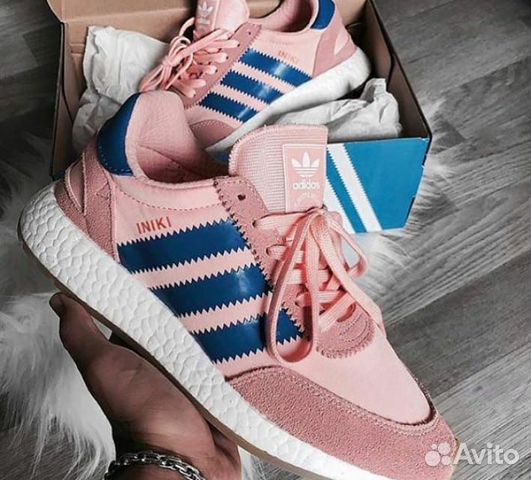 Женские кроссовки Adidas iniki pink Женские кроссовки Adidas iniki pink