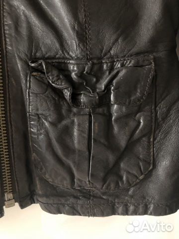Кожаная куртка Superdry б/у Кожаная куртка Superdry б/у