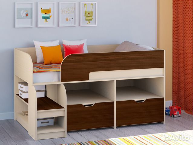 Детская кровать чердак