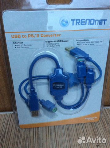 USB to ps/2 converter Trendnet (tu-ps/2 ) конвекто