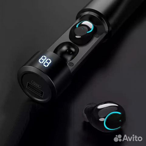 Беспроводные наушники с Power Bank Беспроводные наушники с Power Bank
