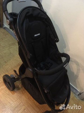 Коляска Recaro City Life чёрная + доп. коляска Коляска Recaro City Life чёрная + доп. коляска