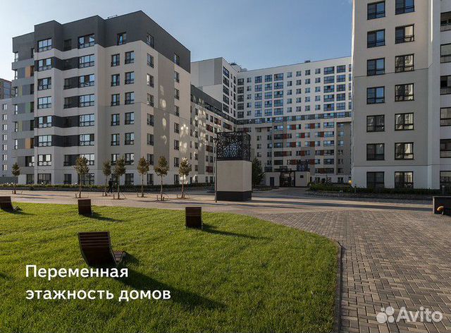 1-к квартира, 59.6 м², 1/8 эт.