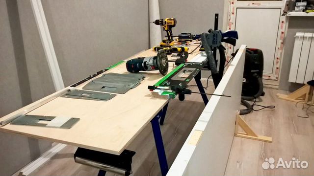Установка межкомнатных дверей