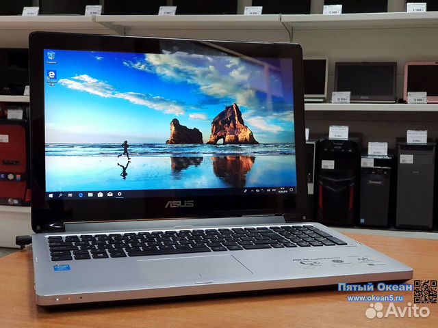 Ноутбук Asus на Core i5, 240Gb SSD, сенсорный ЖК Ноутбук Asus на Core i5, 240Gb SSD, сенсорный ЖК
