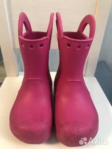 Сапоги Crocs C8 в отличном состоянии Сапоги Crocs C8 в отличном состоянии