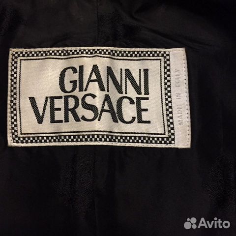 Кожаная куртка Versace оригинал