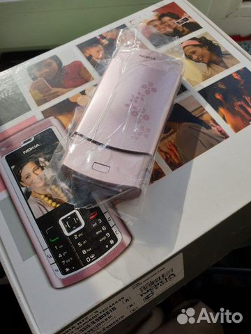 Nokia n72 pink с коробкой как новый