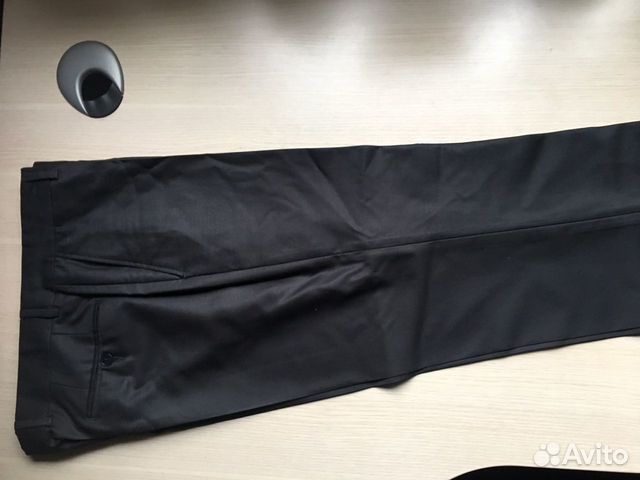 Мужские брюки Zara чёрного цвета Мужские брюки Zara чёрного цвета