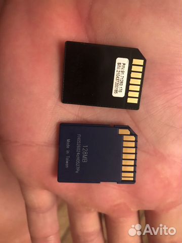 Карта памяти sdhc 128 Mb