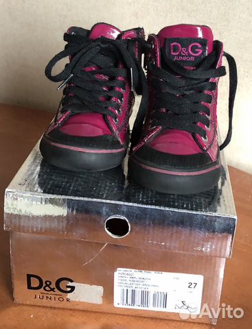 Кеды утеплённые Dolce Gabbana p.27 Кеды утеплённые Dolce Gabbana p.27