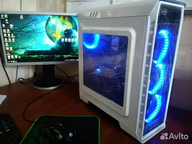 Игровой пк новый i7 8потоков 4гб видео 8озу 500HDD