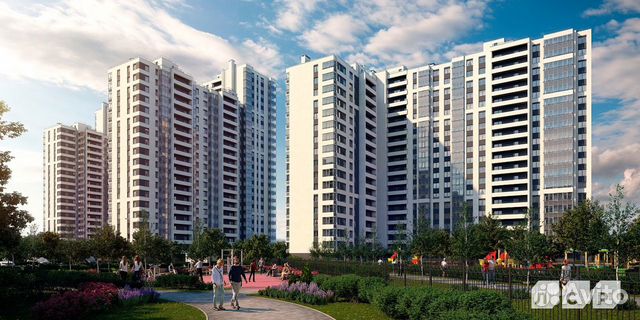 2-к квартира, 54.6 м², 21/24 эт.