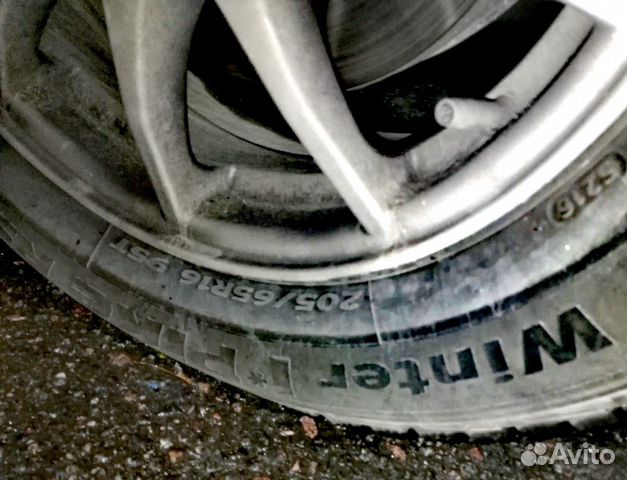 Hankook 205/65 /16 комплект на литых дисках