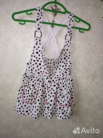 Костюм сарафан с капюшонкой 2-4г Костюм сарафан с капюшонкой 2-4г