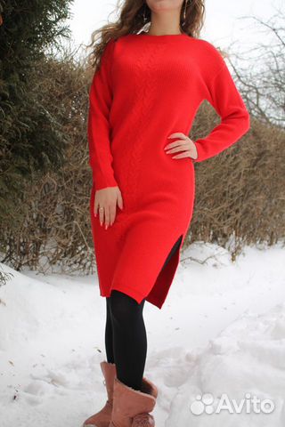 Новое вязаное платье Новое вязаное платье
