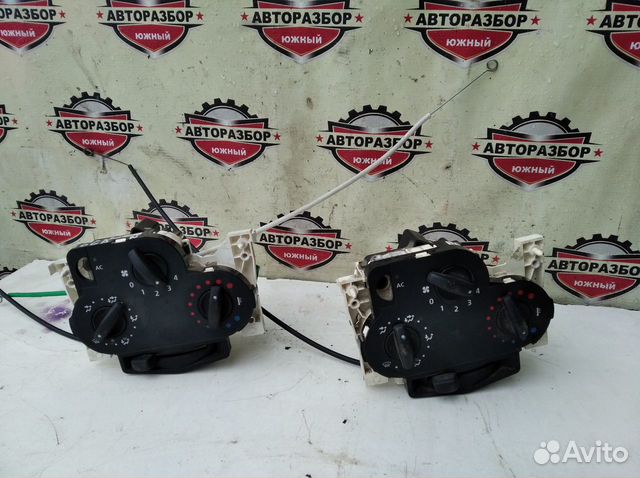 Блок управления печкой Renault Logan 1