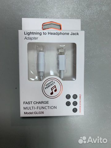 Переходник 3,5 Jack-iPhone