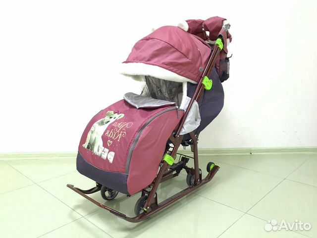 Санки коляска 2 в 1, новые Санки коляска 2 в 1, новые