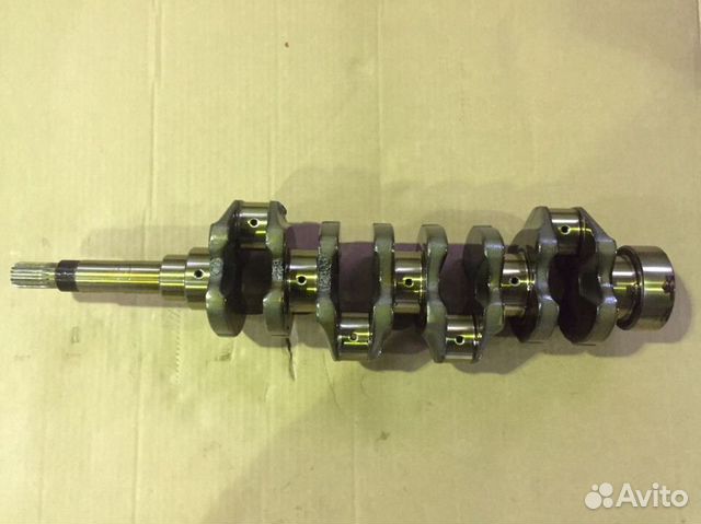 Коленвал новый Kubota V2403 2.4л