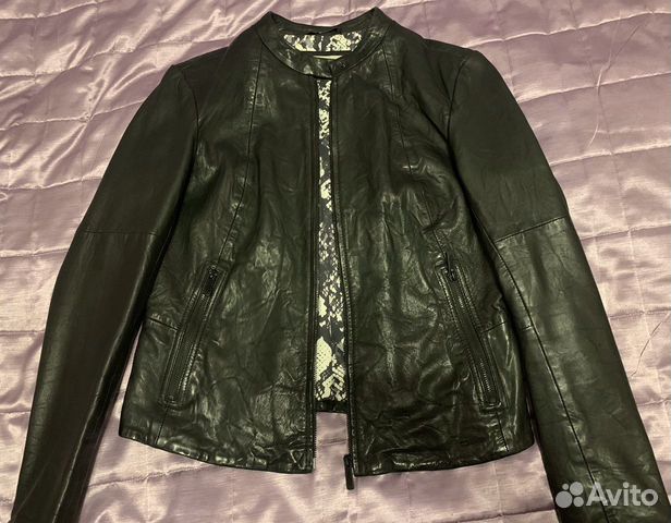 Куртка кожаная Calvin Klein