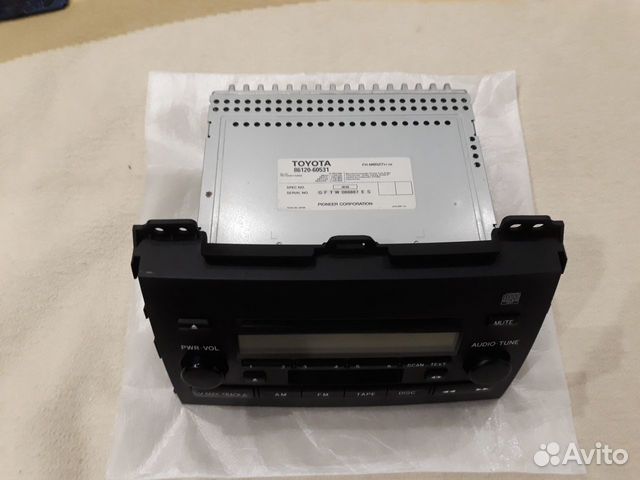 Магнитола Toyota Land Cruiser Prado 120 Магнитола Toyota Land Cruiser Prado 120