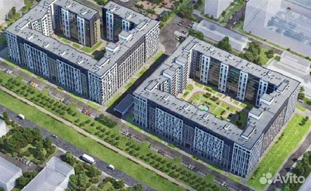 2-к квартира, 55.5 м², 5/11 эт.