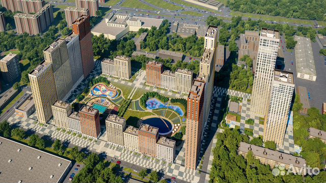1-к квартира, 37.4 м², 35/39 эт. 1-к квартира, 37.4 м², 35/39 эт.