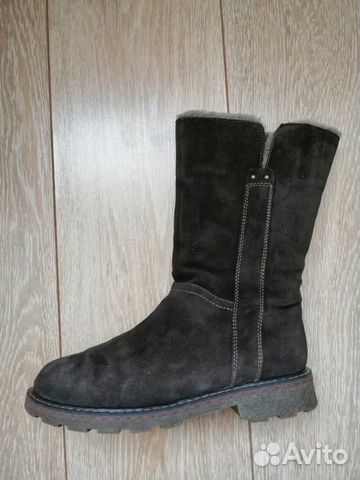 Сапоги зимние замшевые натуральные торг новые почт