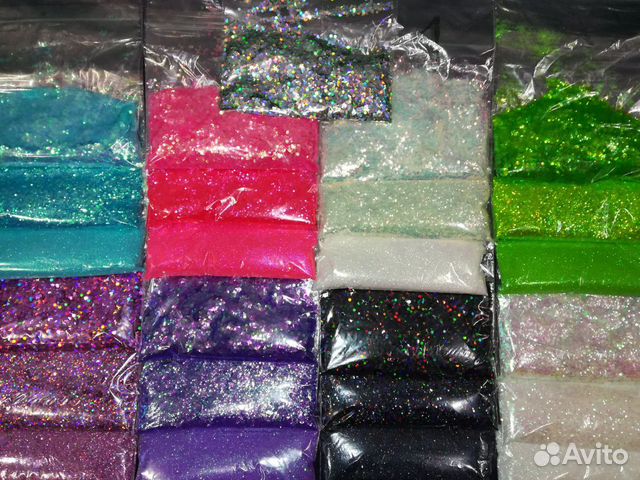 Глиттеры-блёстки, подходят для всего. Доставка по