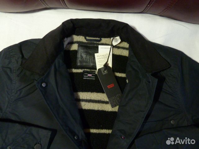 levi's sherpa engineer's coat