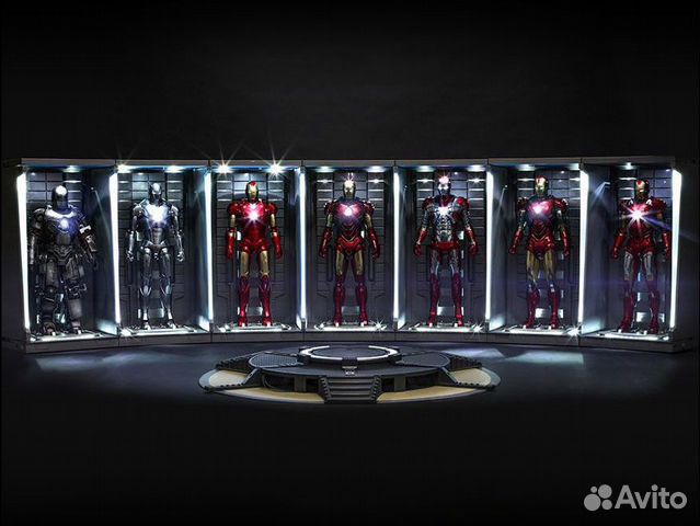iron man hall of armor toys