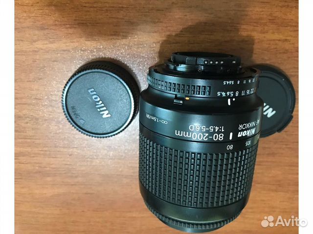 Объектив Nikon AF Nikkor 80-200 mm f/ 4.5-5.6 D Объектив Nikon AF Nikkor 80-200 mm f/ 4.5-5.6 D