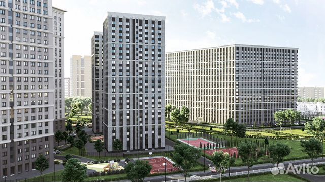 3-к квартира, 89.7 м², 22/24 эт. 3-к квартира, 89.7 м², 22/24 эт.