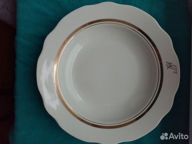 Суповая Тарелка фаянс СССР Дулево