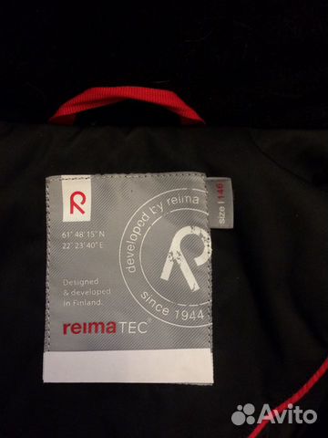 Куртка зимняя reima TEC.Размер 146