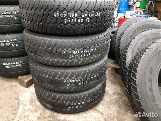 Good year wrangler 245/75/17 R17 (8-5л) Good year wrangler 245/75/17 R17 (8-5л)