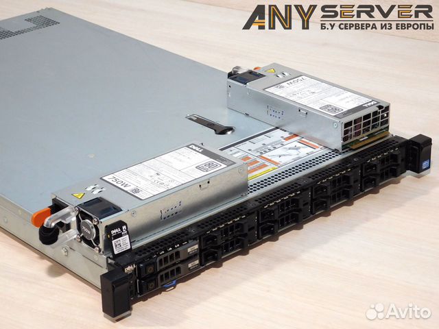 Сервер Dell R620 2x E5-2680 96Gb H710 10x2.5