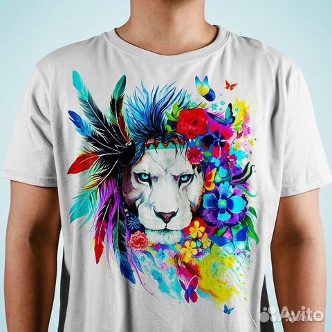 DTF Печать на футболках (от 10шт), в рулон (от 1м)