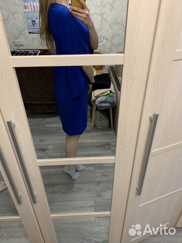 Платье синее 42 р-р новое с этикеткой Платье синее 42 р-р новое с этикеткой